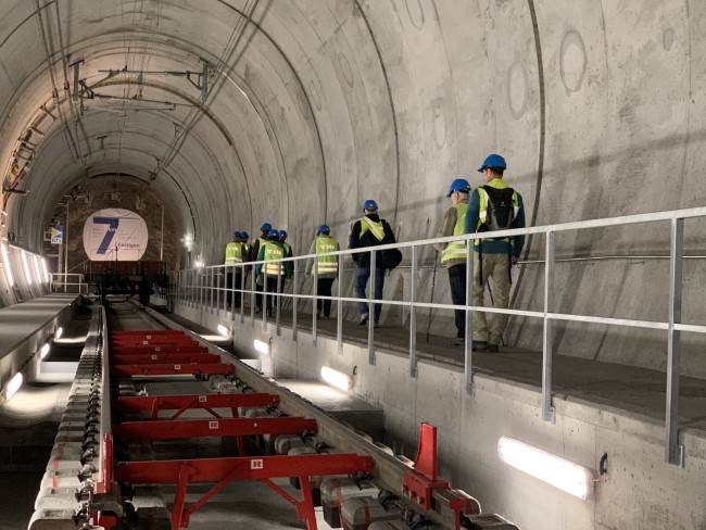 Besuch LBT 2019 im Tunnel